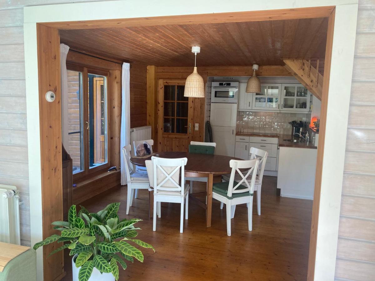 Houten Chalet/Bungalow In Het Bos, Sauna, Jacuzzi Meijel Exteriér fotografie