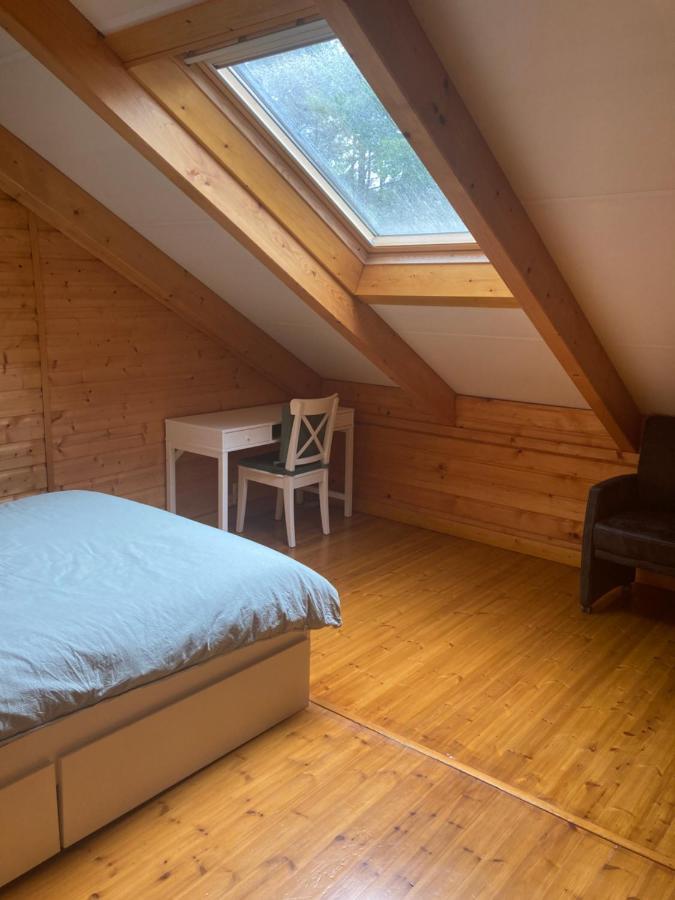 Houten Chalet/Bungalow In Het Bos, Sauna, Jacuzzi Meijel Exteriér fotografie