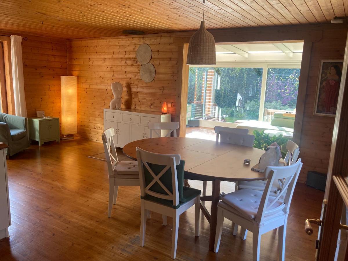 Houten Chalet/Bungalow In Het Bos, Sauna, Jacuzzi Meijel Exteriér fotografie